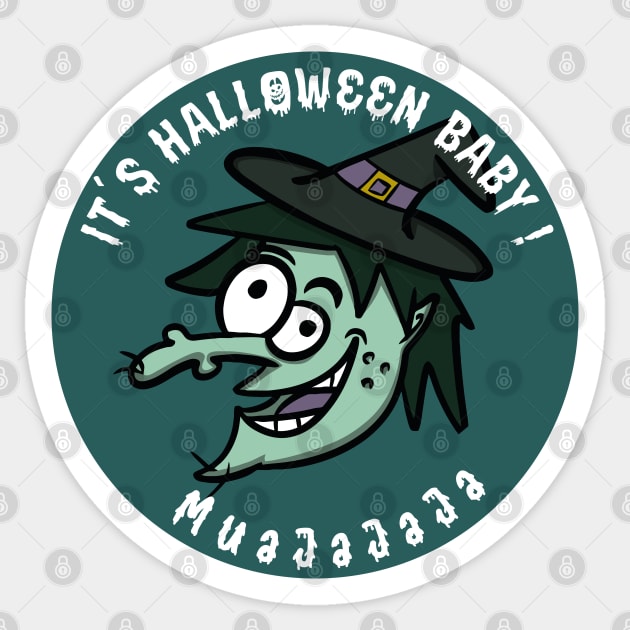 Bruja Muajajajaja Sticker by Jrfiguer